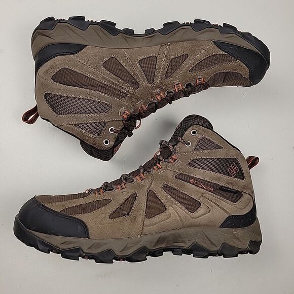 COLUMBIA Peakfreak XCRSN II Mid Waterproof Hiking Boots YM0377-231 Men\'s Sz 13 main image 5